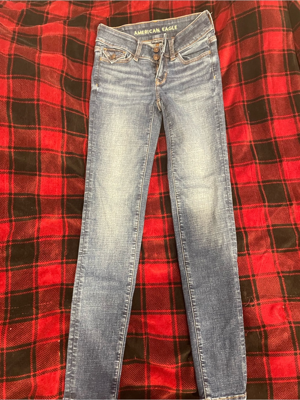 American Eagle Outfitters Light Blue Skinny Jeans